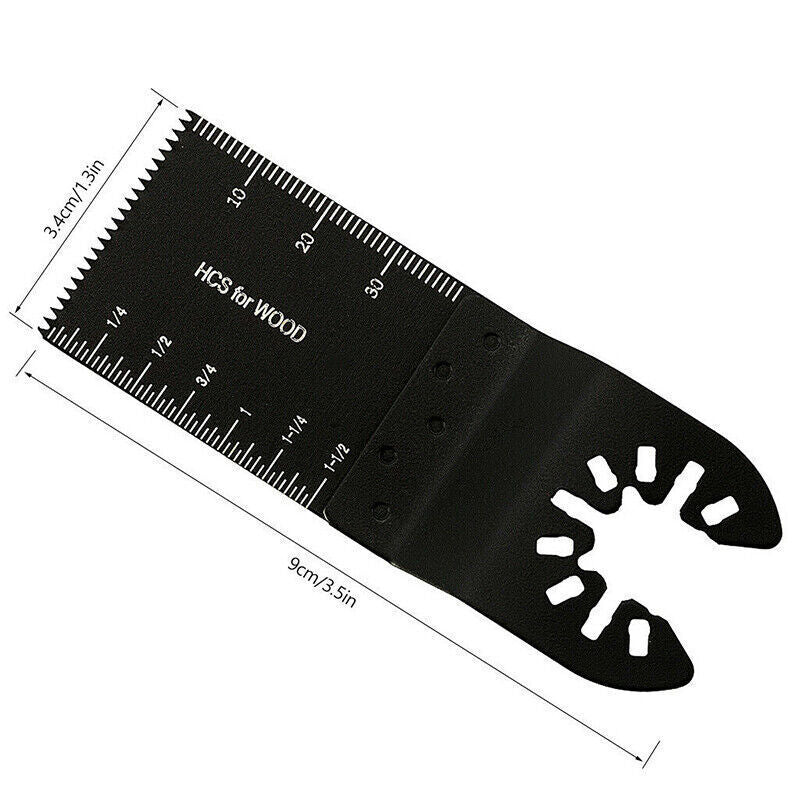 52PCS Oscillating Multi Tool Blade Saw Blades Wood Metal Cutter For  Fein